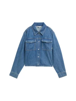Boxy Fit Jeanshemd