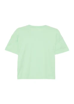 Boxy-T-Shirt aus Jersey mit Printdetail