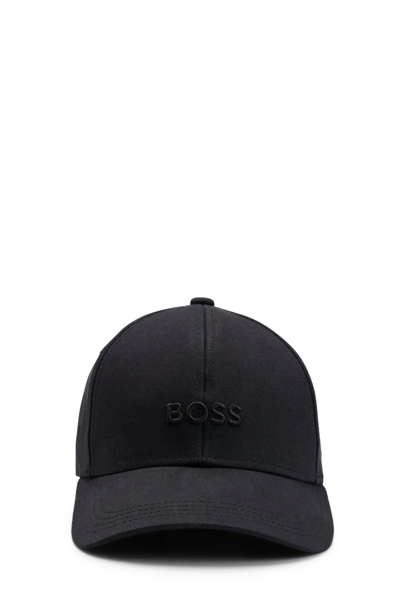 Cap aus Baumwoll-Twill mit Logo-Stickerei
