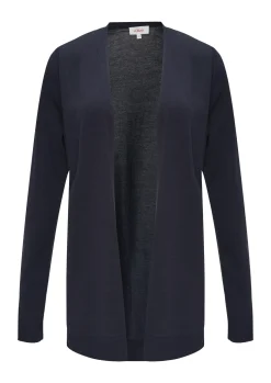 Cardigan aus Viskose-Baumwollmix