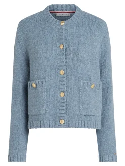 Cardigan mit goldfarbenen Knöpfen