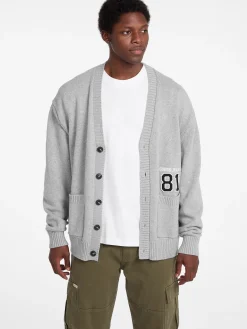 Cardigan mit Patch