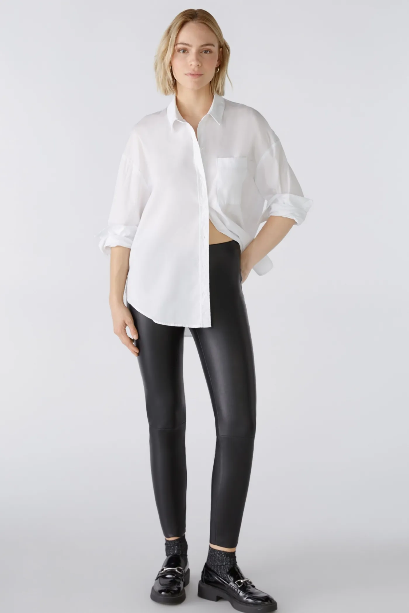 CHASEY Leggings in Lederoptik