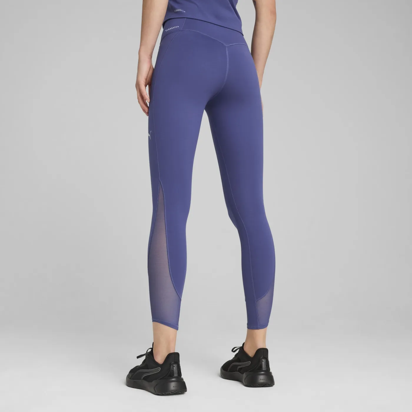 CLOUDSPUN Hochgeschnittene 7/8 Leggings aus weichem Mesh