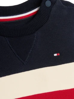 Colorblock Sweatshirt- und Jogginghose