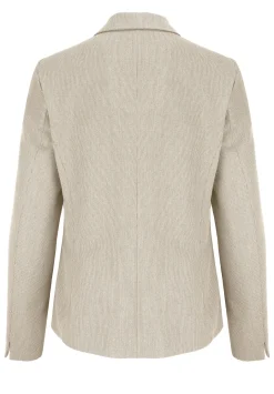 Cooler Kurzblazer mit Reverskragen und Leistentaschen