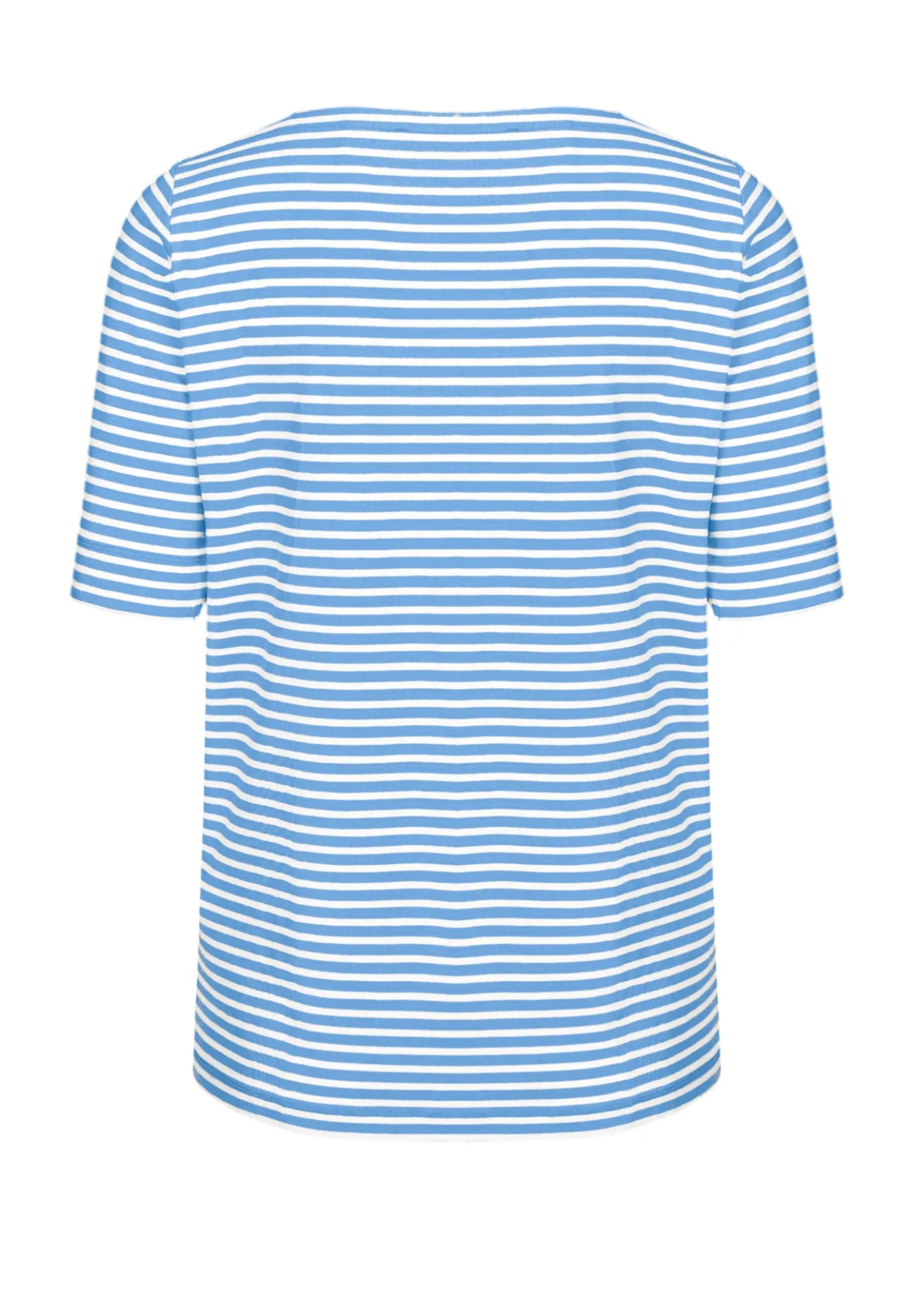 Cooles Kurzarmshirt mit U-Boot Ausschnitt
