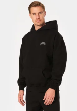 CREGO OVERSIZED HOODIE WASHED BLACK