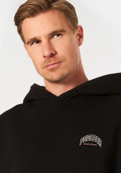 CREGO OVERSIZED HOODIE WASHED BLACK