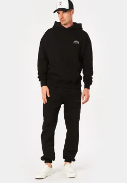 CREGO OVERSIZED HOODIE WASHED BLACK