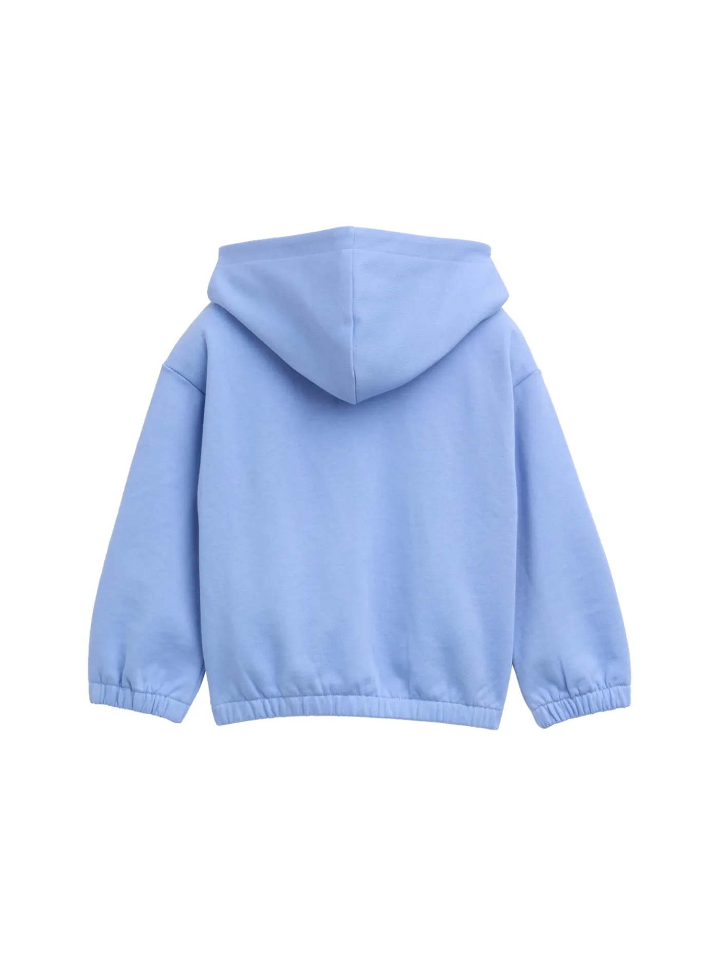 Cropped Hoodie Sweatjacke mit Stickerei