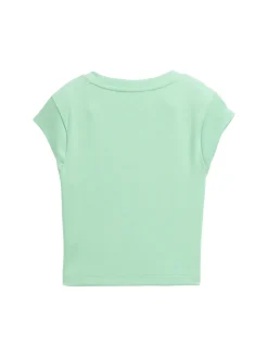 Cropped Ripp T-Shirt