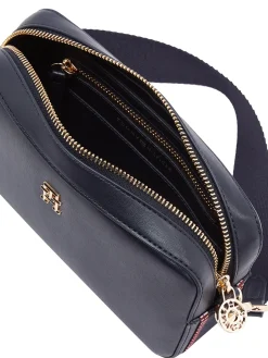 Crossbody-Tasche mit TH-Monogramm
