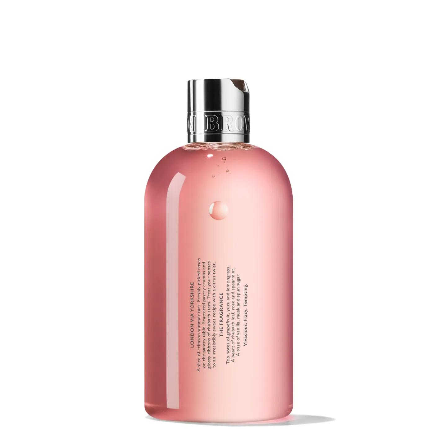 DELICIOUS RHUBARB & ROSE BATH & SHOWER GEL