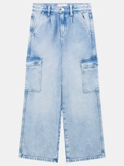 Denim Cargohose