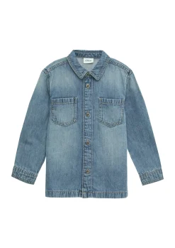 Denim-Hemd im Used-Look
