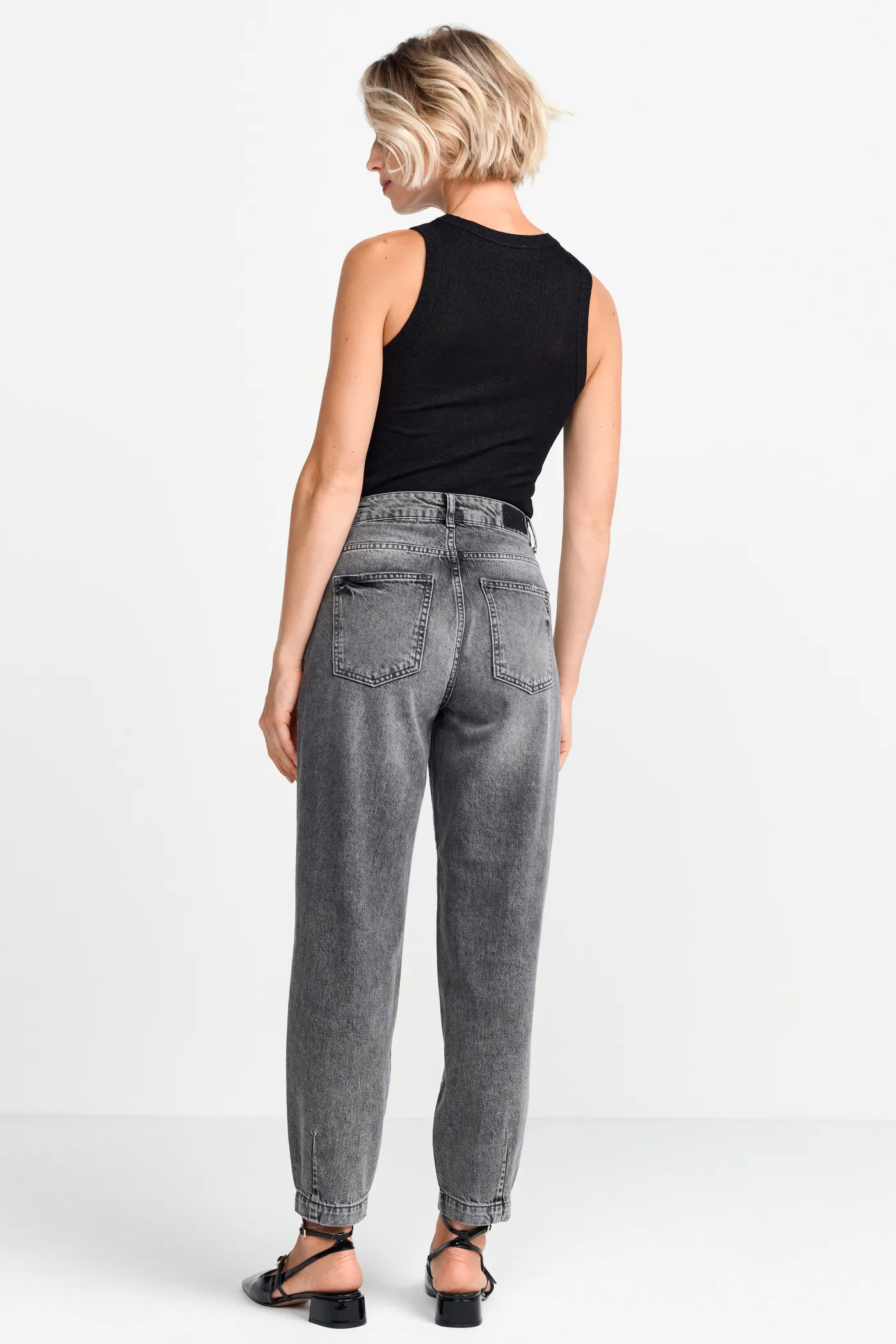 Denim Slouchy-Fit Hose
