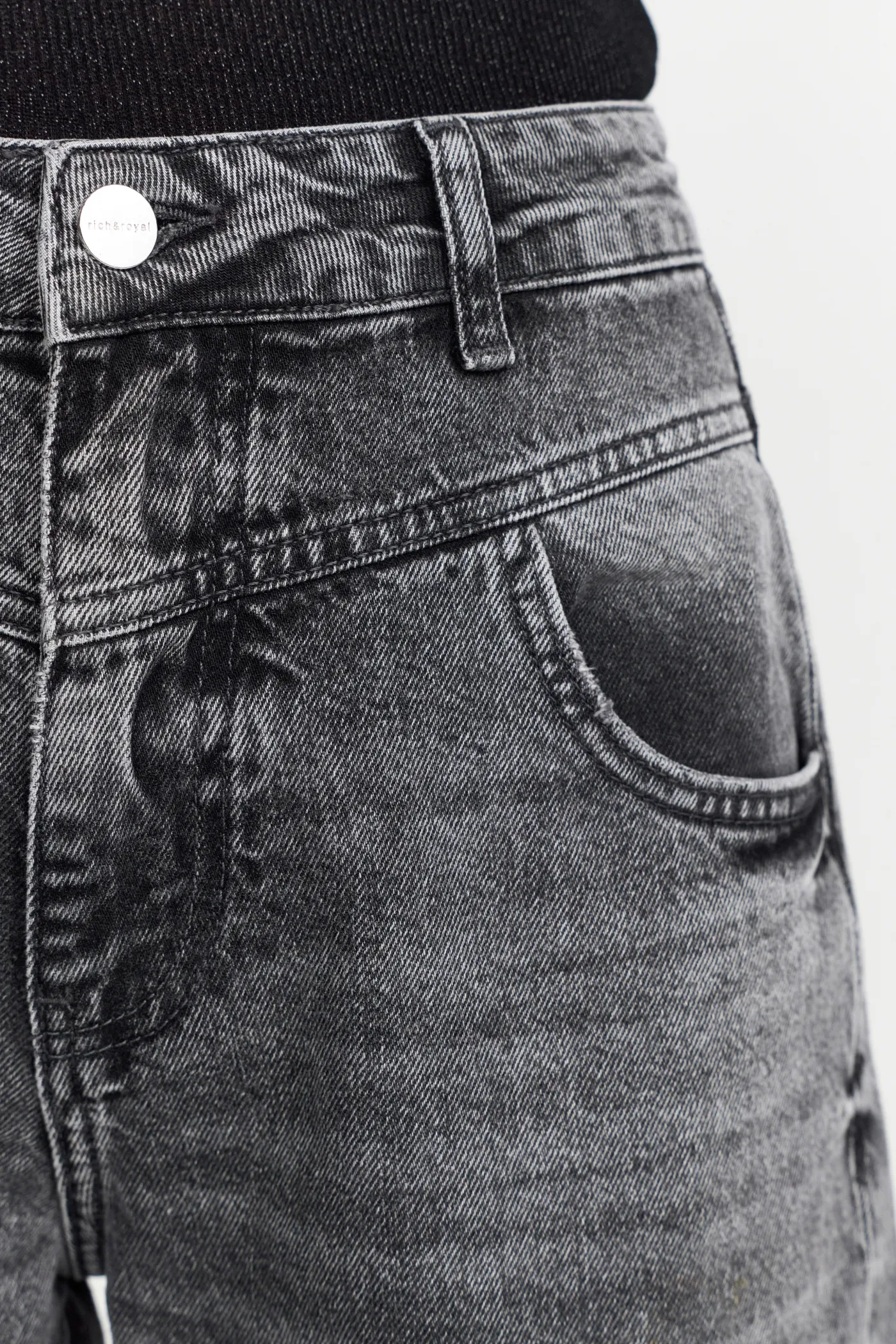 Denim Slouchy-Fit Hose