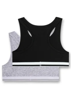 Doppelpack Bustier Unifarben