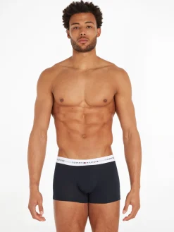 3er-Pack Essential Trunks mit Logomuster