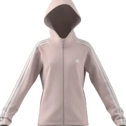 Essentials 3-Streifen Full-Zip Kapuzenjacke