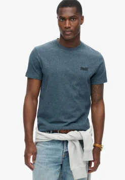 Essential T-Shirt aus Bio-Baumwolle mit Logo