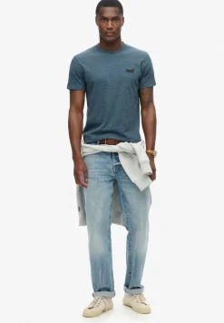 Essential T-Shirt aus Bio-Baumwolle mit Logo
