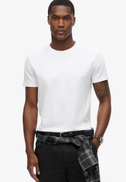 Essential T-Shirt aus Bio-Baumwolle mit Logo