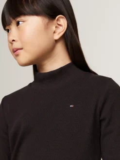 Extra Slim Fit Top mit Mock-Rollkragen