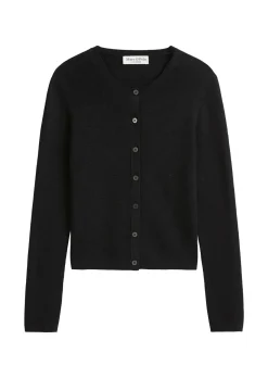 Feinstrick-Cardigan slim