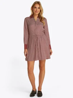 Fit-and-Flare-Minikleid mit Bindeband