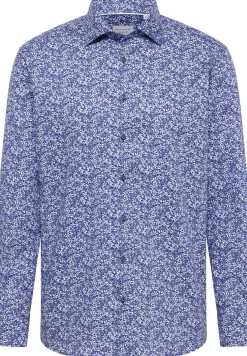 Florales Allover-Print Langarmhemd