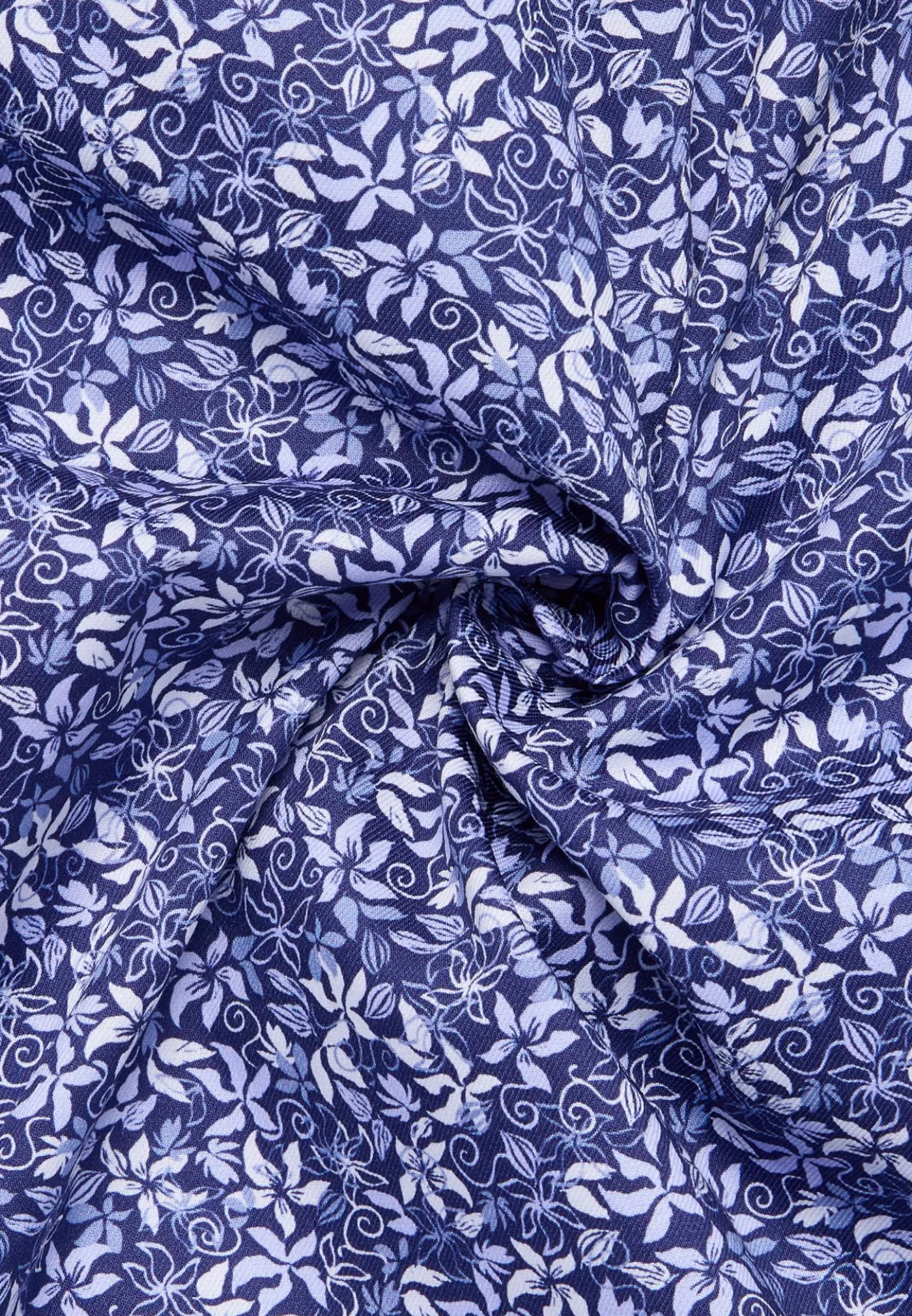 Florales Allover-Print Langarmhemd