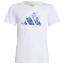 Flower Print Training Graphic Kids T-Shirt