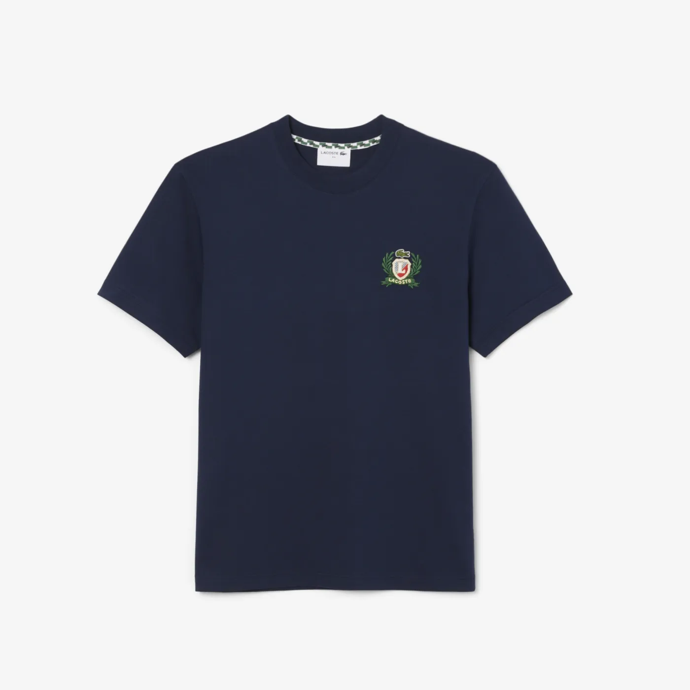 Französisches T-Shirt mit gesticktem Badge