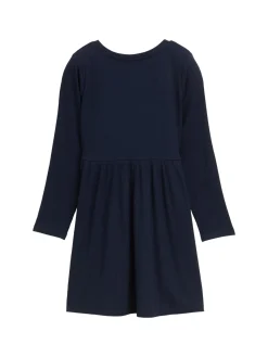 Geripptes Kleid