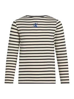 Gestreiftes Langarmshirt