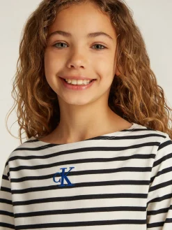 Gestreiftes Langarmshirt