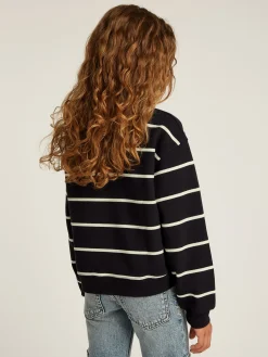 Gestreiftes Sweatshirt