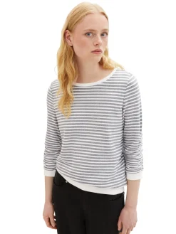 Gestreiftes Sweatshirt