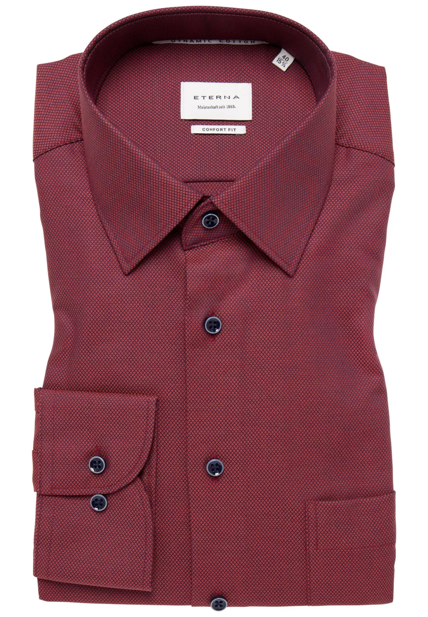 Hemd Dynamic Cotton ™ - mit natürlichem Stretch-Effekt ohne Synthetik