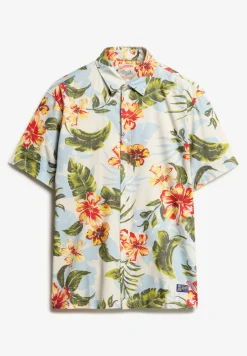 Hemd mit Hawaii-Print