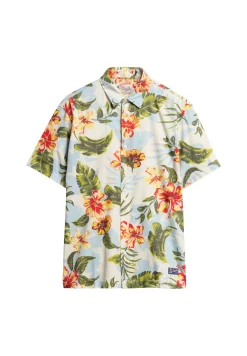 Hemd mit Hawaii-Print