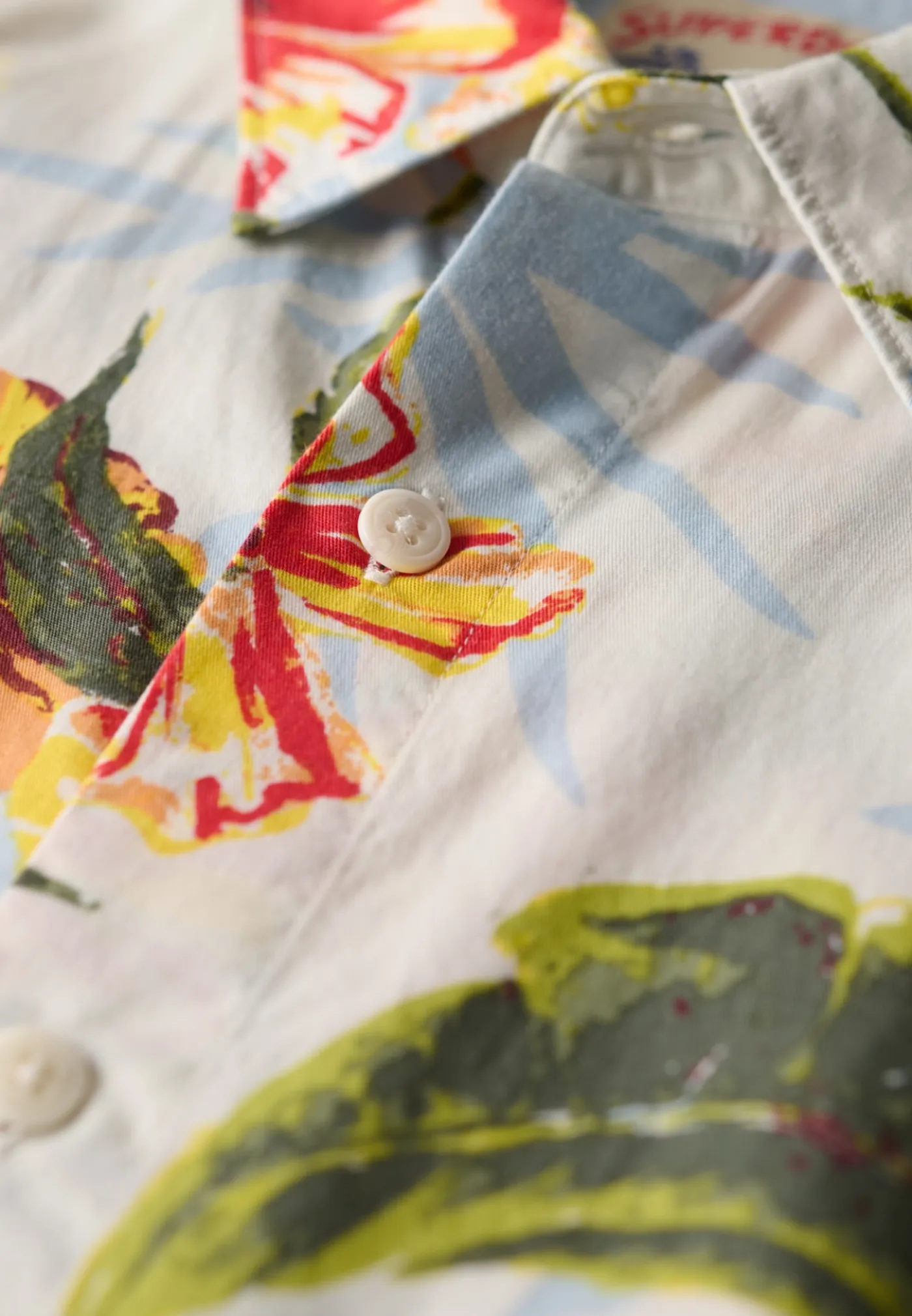 Hemd mit Hawaii-Print