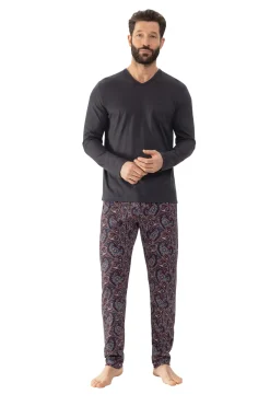 High Paisley Anzug lang
