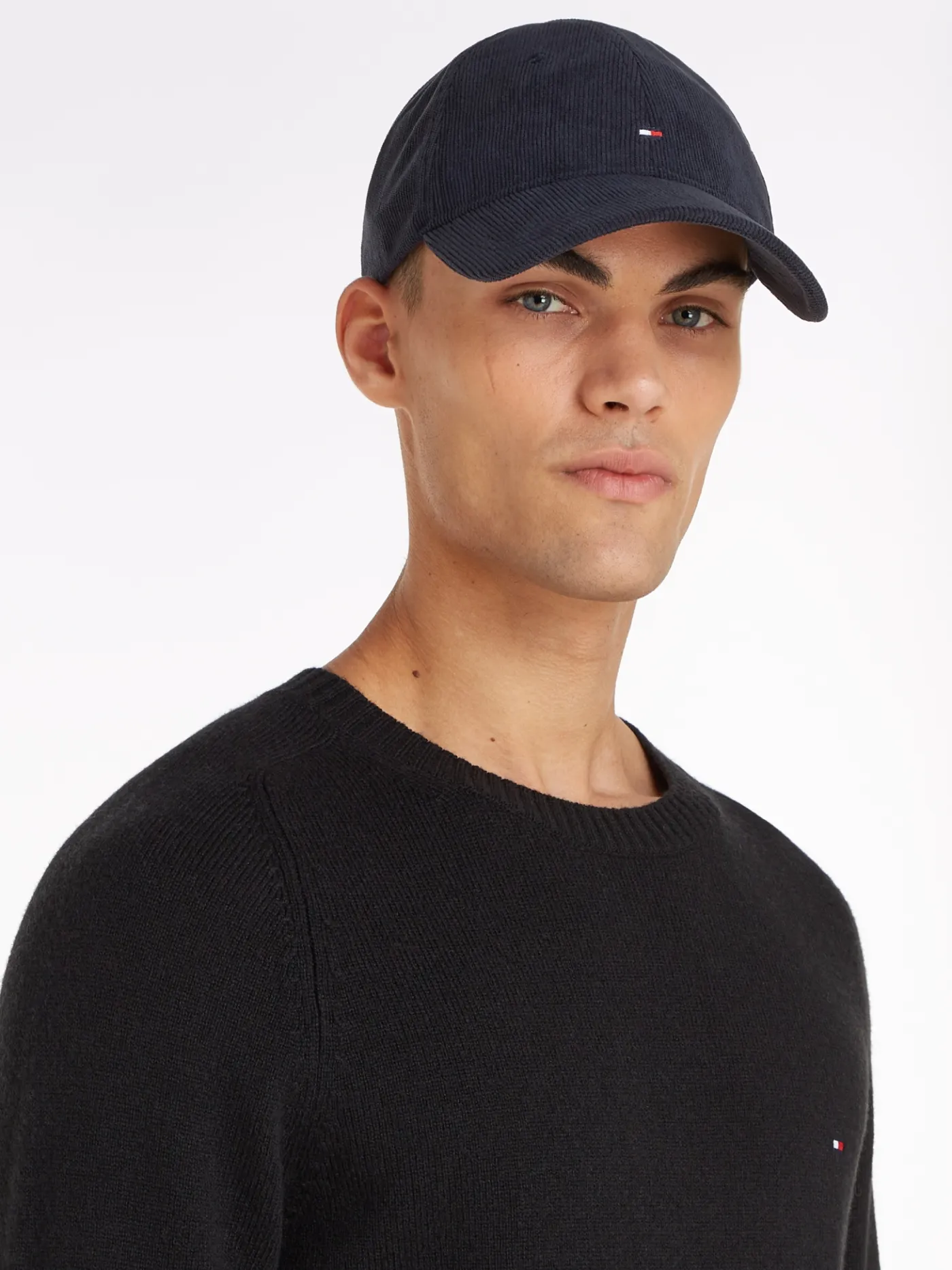 Hilfiger Flag 6-Panel Cap aus Cord