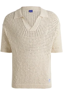 Häkel-Poloshirt