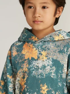 Hoodie mit Allover Print