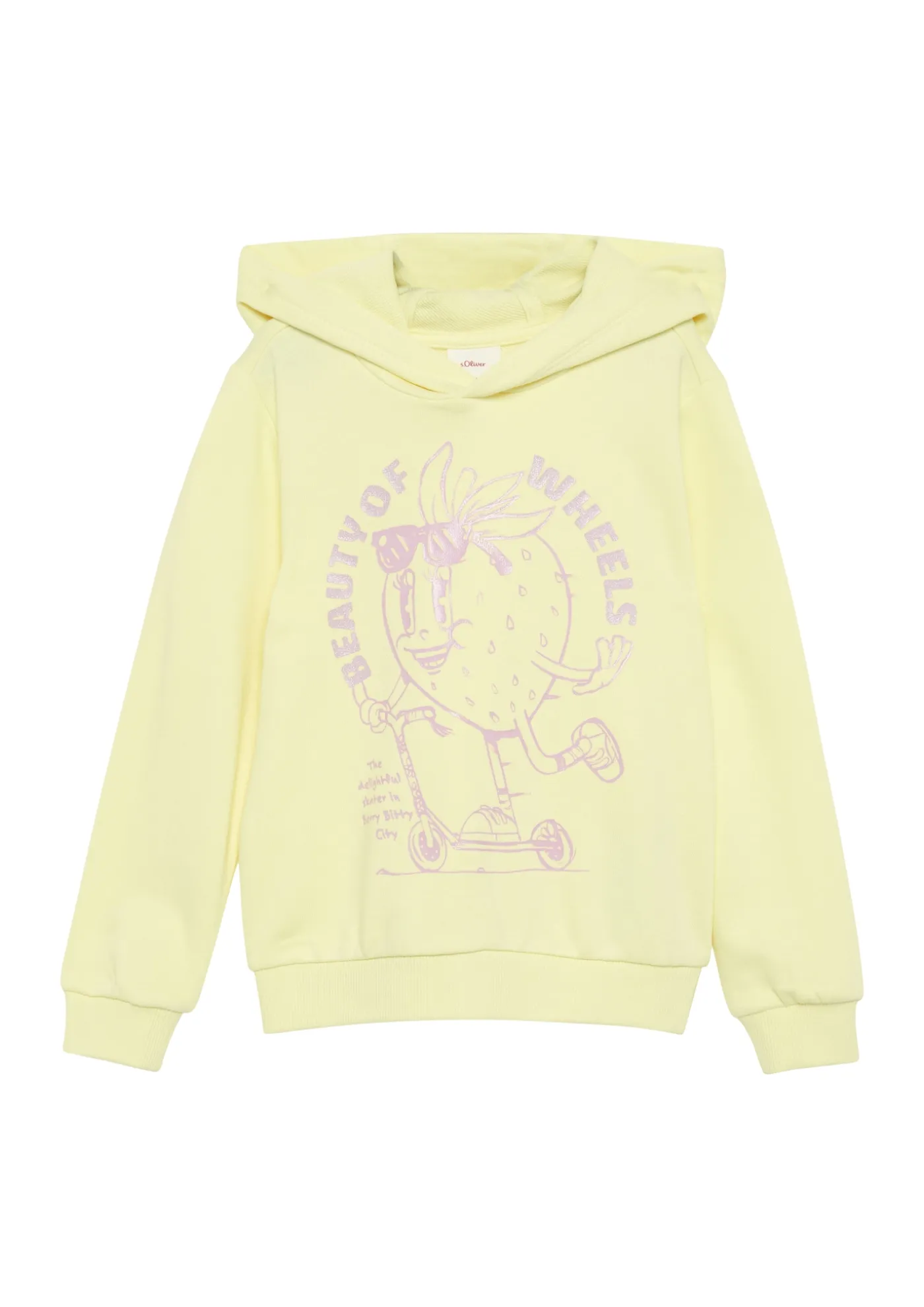 Hoodie mit Glitzerprint