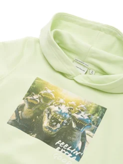 Hoodie Sweatshirt mit Print